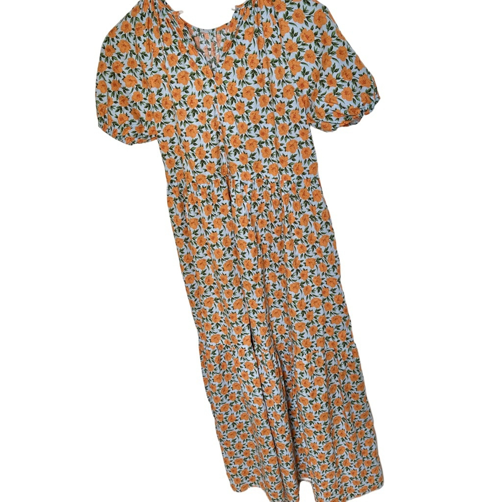 Women’s Fab’rik 100% Cotton Size Small Loose Fit Dress - Picture 3 of 5